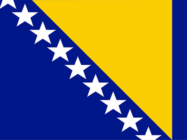 Bośnia i Hercegowina flaga