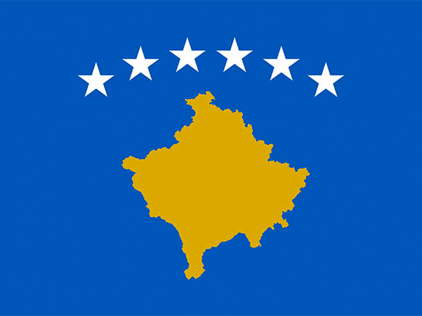 Kosowo flaga