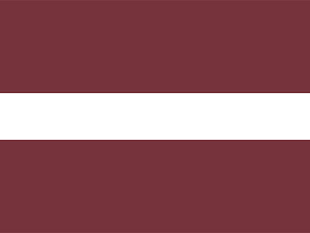 Łotwa flaga