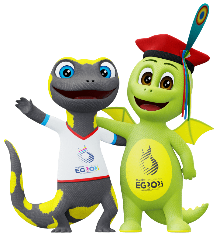 Official mascot of the European Games 2023