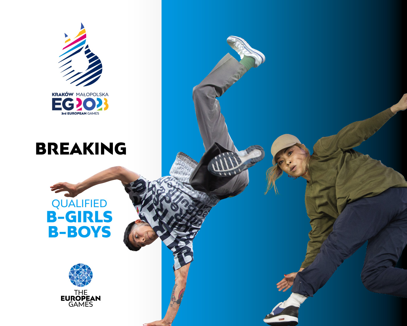 The first eight athletes qualify for breaking’s European Games debut
