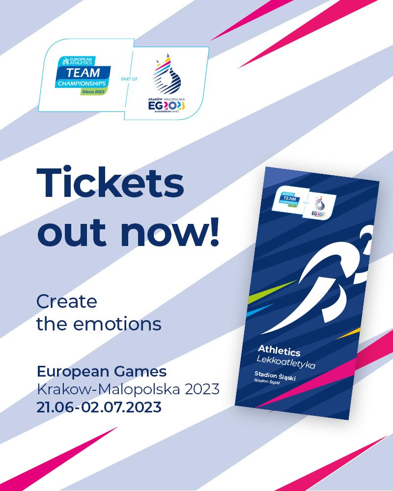 Igrzyska Europejskie: Bilety na lekkoatletykę już w sprzedaży