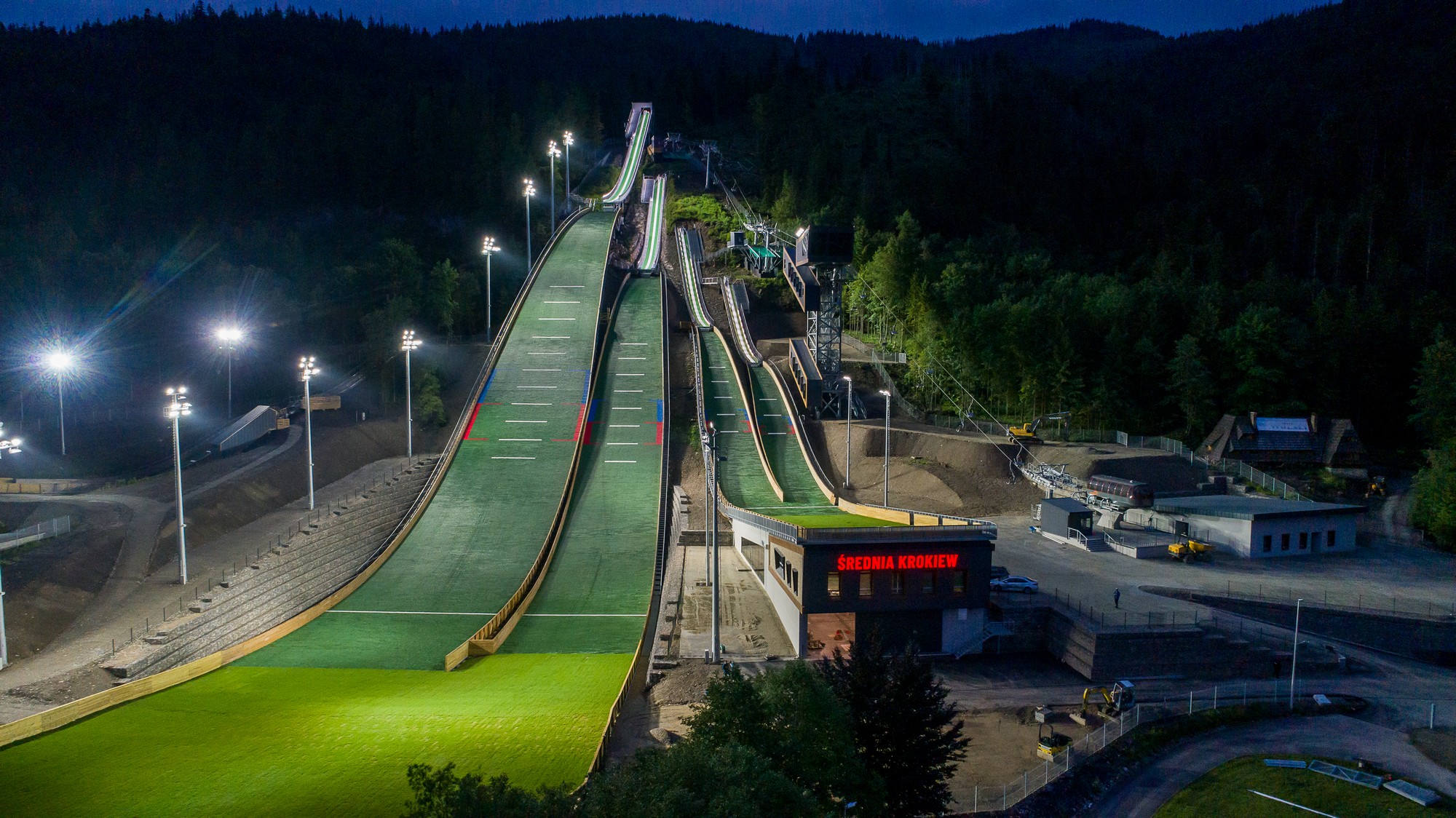 The Srednia Krokiew is (almost) ready for the European Games