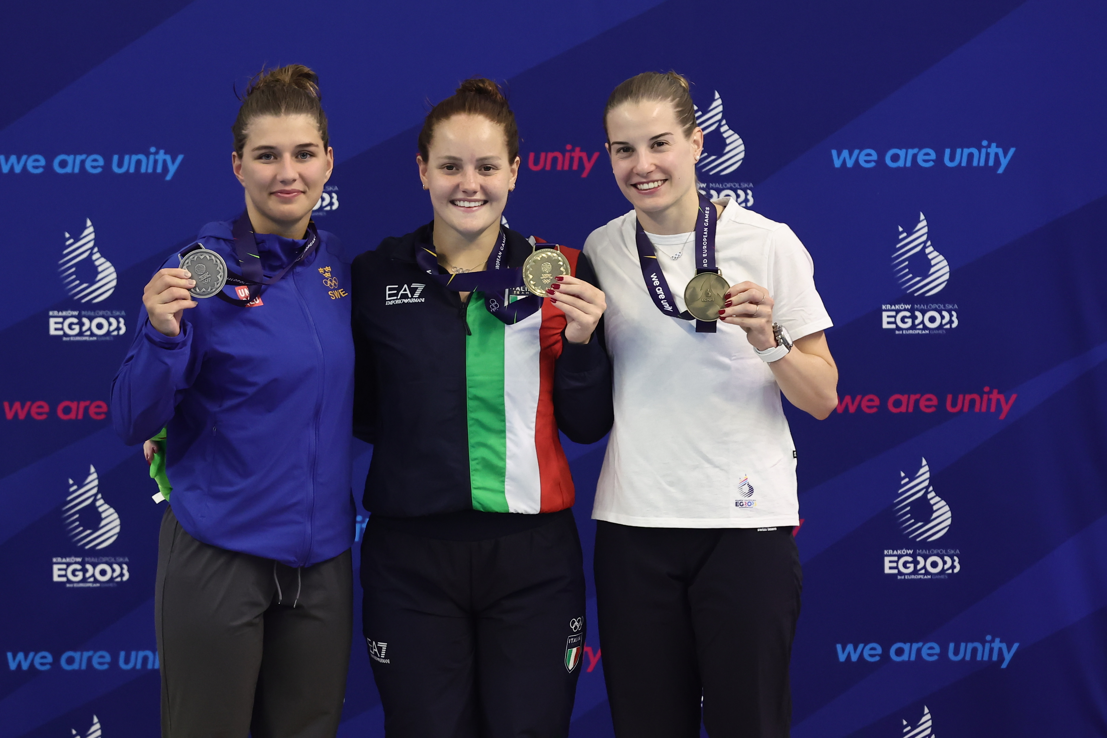 Italy and Ukraine win European Games diving gold in Poland