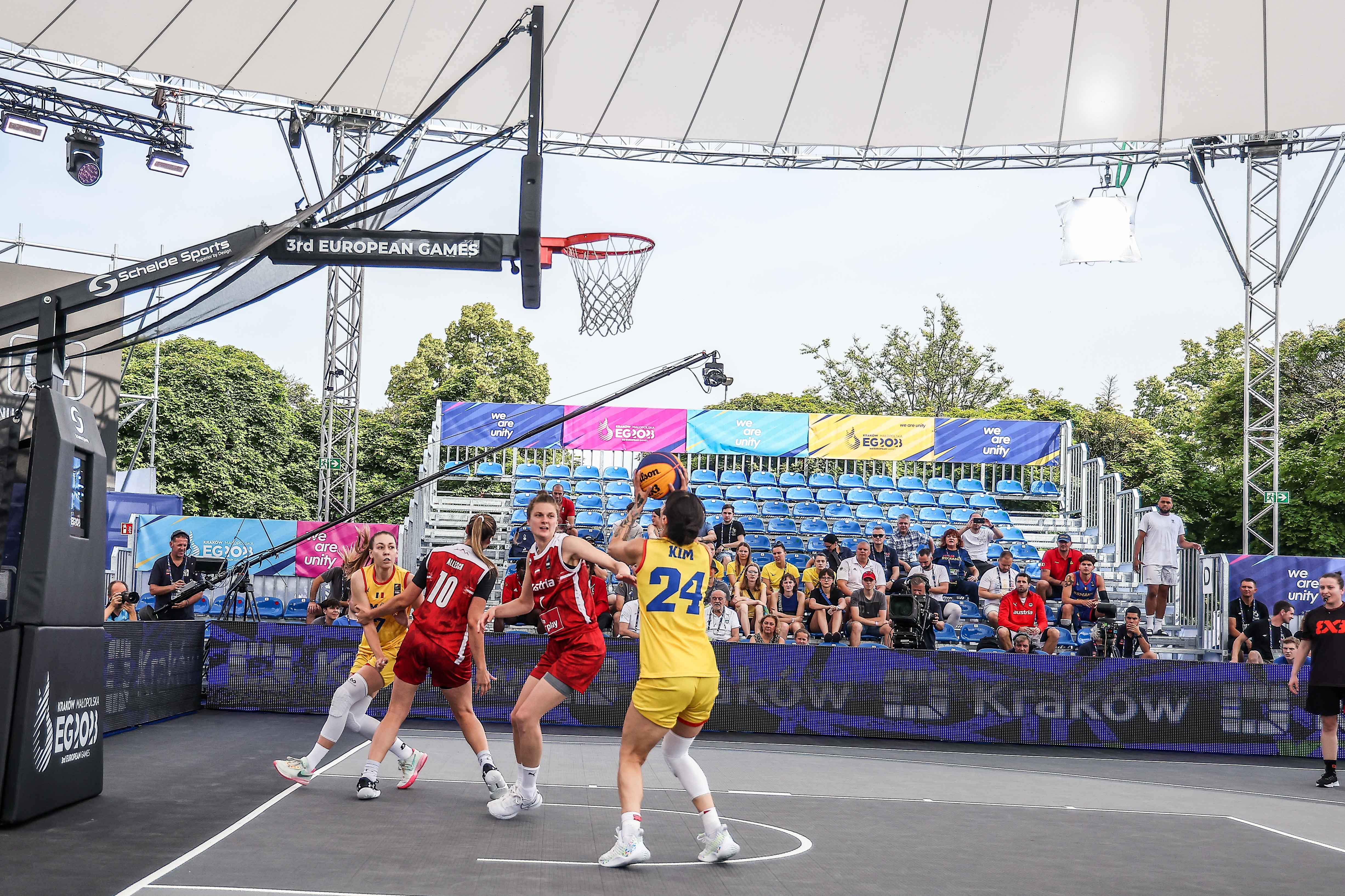 Second day of women’s 3×3 basketball
