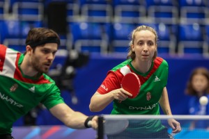 Hungarians will face Germans in mixed doubles table tennis final on Monday