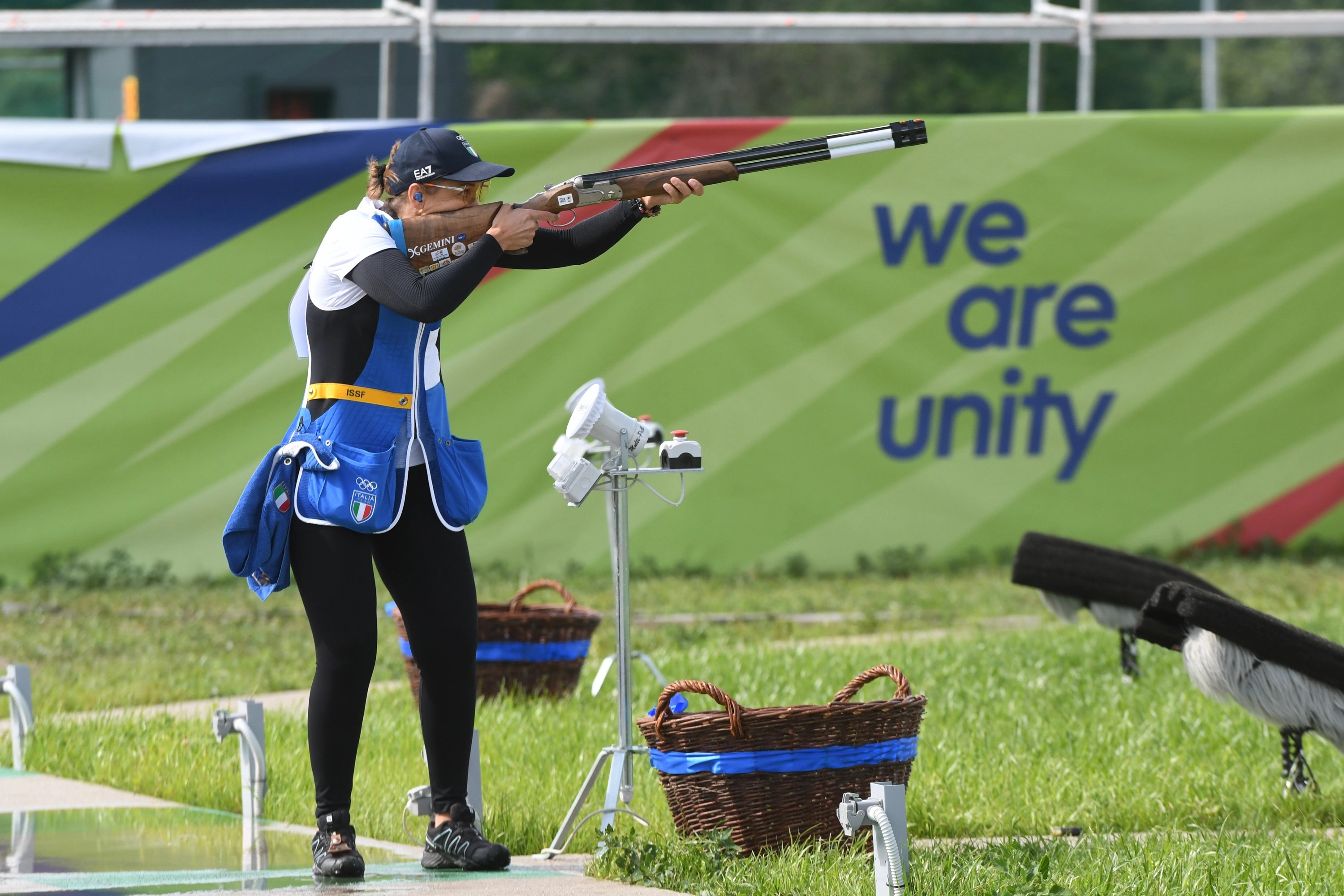 Skeet for Italians and Finns. Ukraine won in the Rapid Fire Pistol competition
