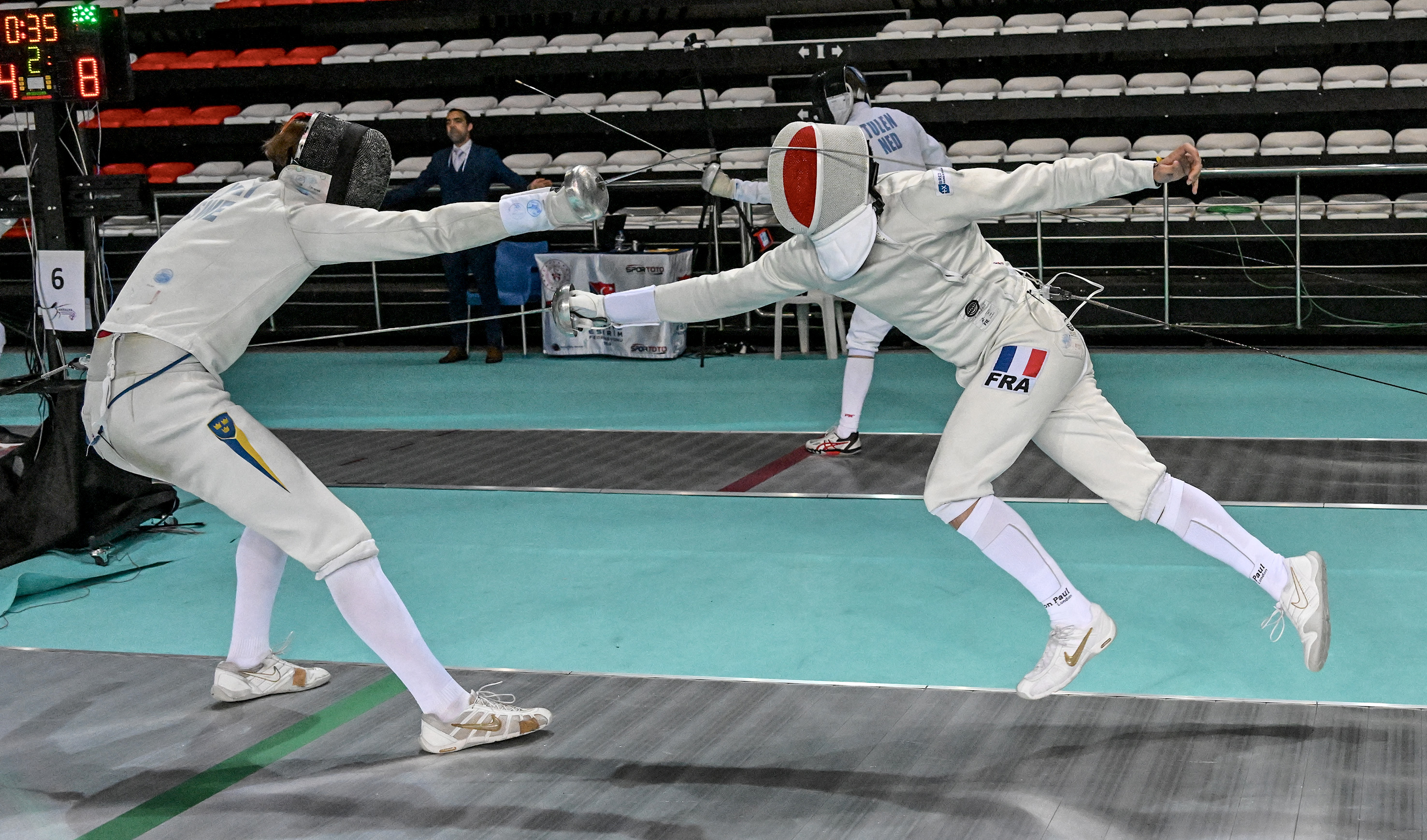 Preview of the fencing competition, day 1