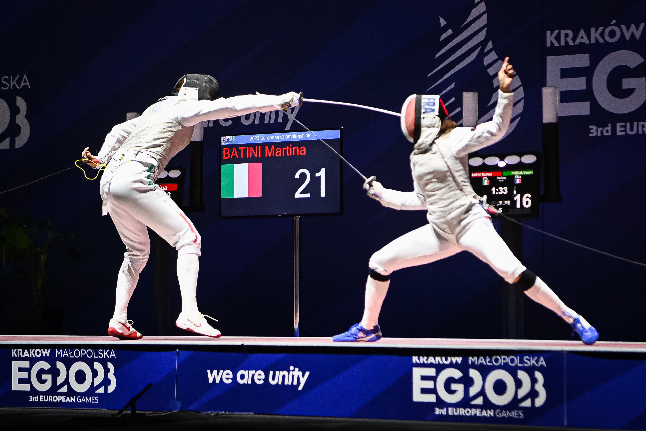 Złote medale igrzysk i mistrzostw Europy dla Włoch i Francji