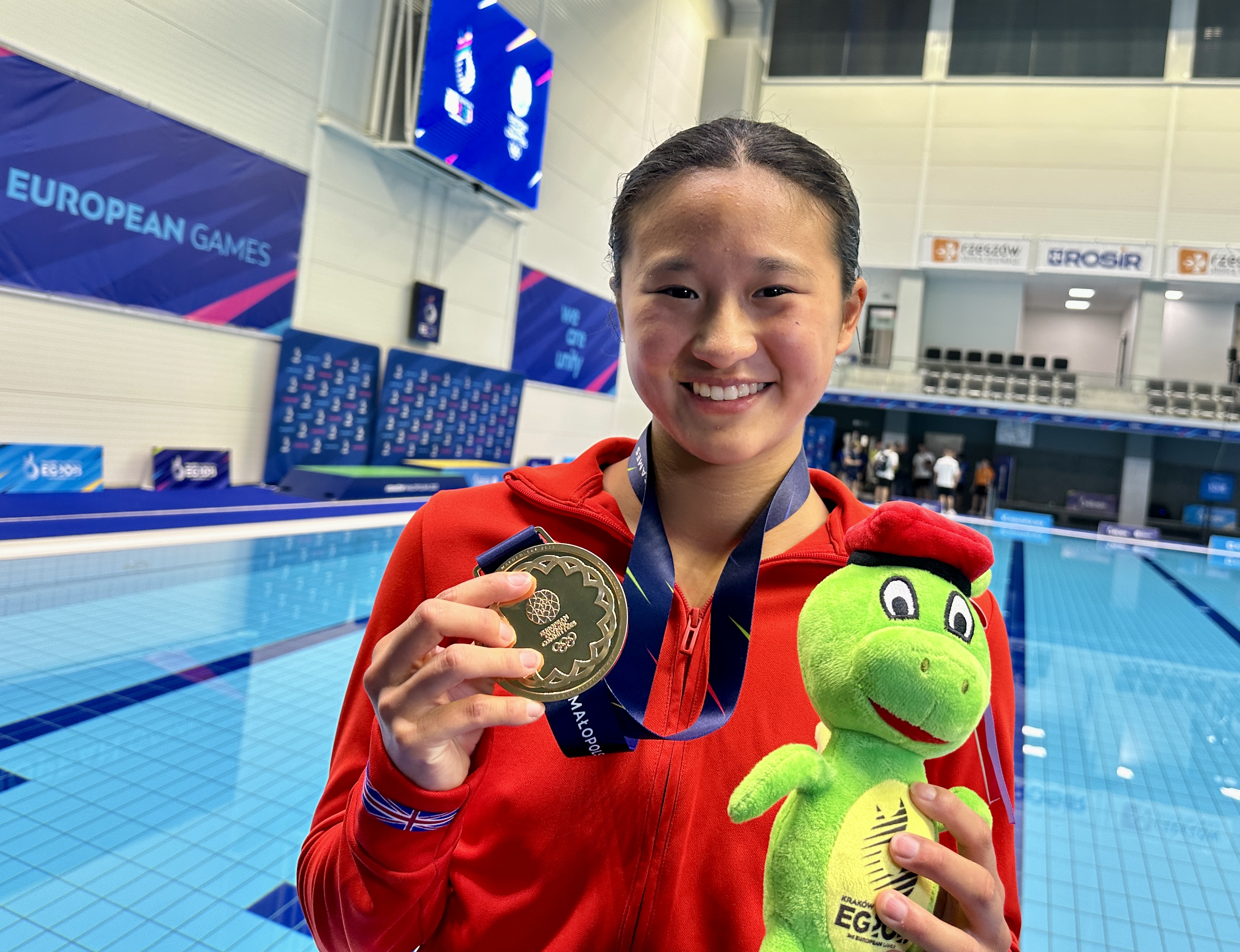 Eden Cheng claims European 10m diving gold and Olympic place for Britain