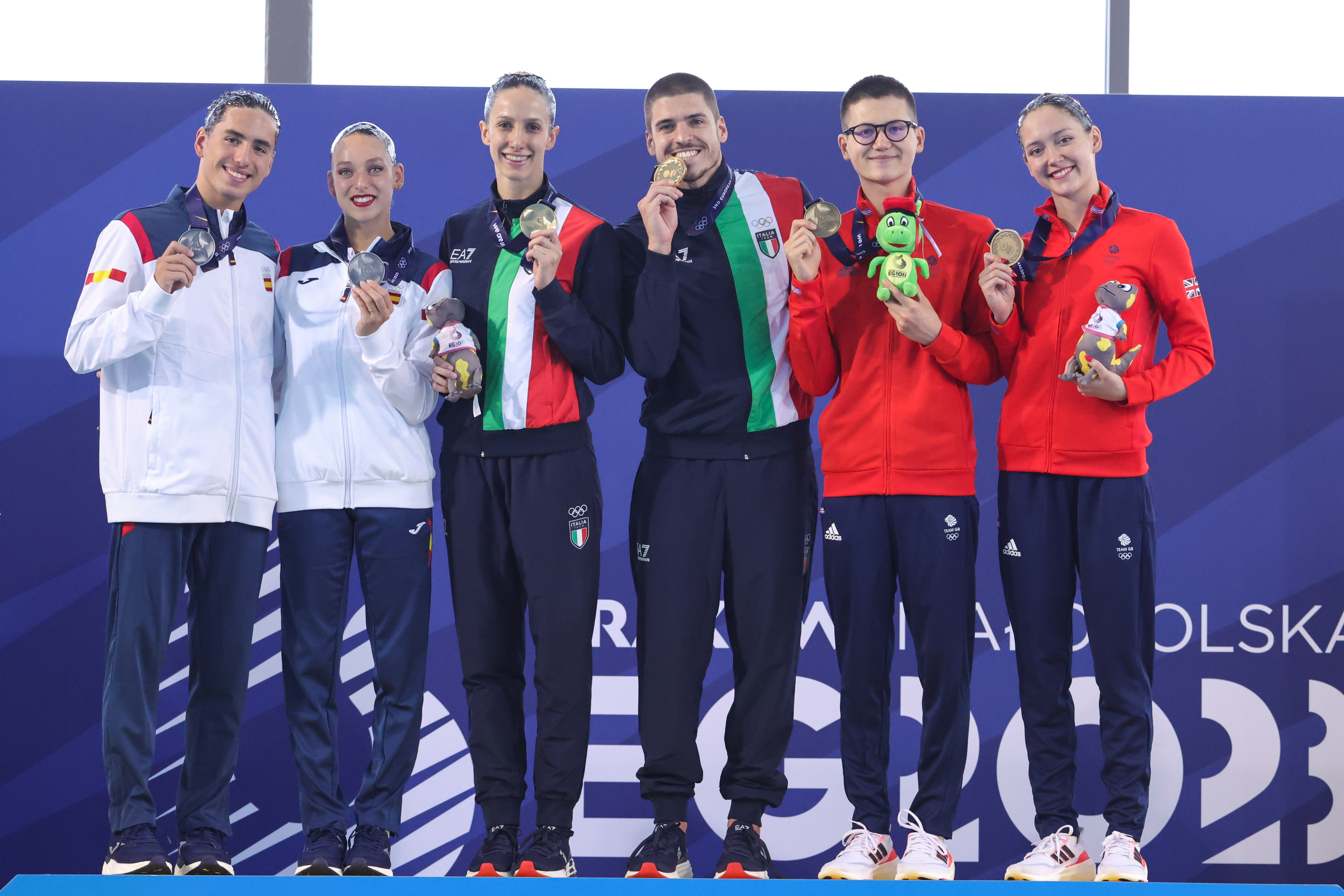 First Artistic Swimming Golds Awarded to Italy and Austria