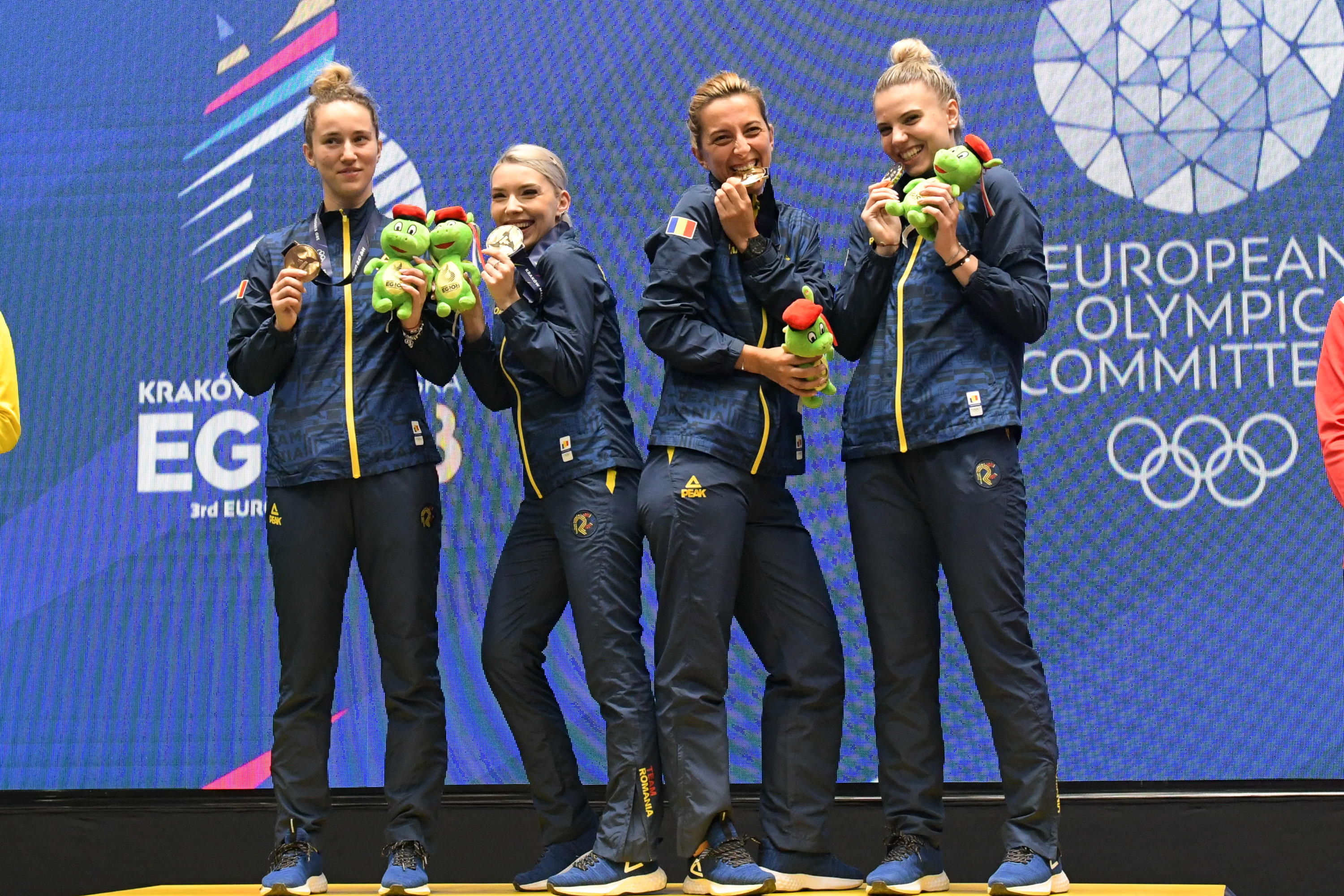 Rumunia ze złotym medalem turnieju drużynowego kobiet w tenisie stołowym
